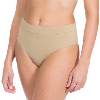 Magic Truser Comfort Thong Beige nylon Large Dame Magic Truser Comfort Thong Beige nylon Large Dame