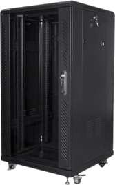 Lanberg Rack Skap Svart Ral 9004 22U 19"