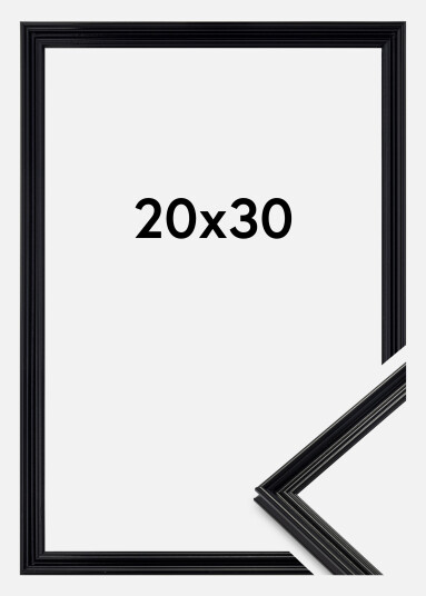 Focus Ramme Verona Svart 20x30 Cm