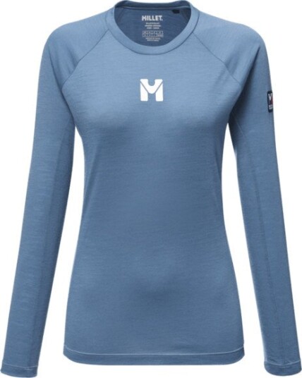 Millet Trilogy Wool Ts Ls W Coronet Blue S