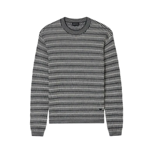 Giorgio Armani Emporio Armani Herre Strikkevarer Blå M