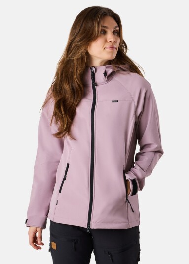 X-Trail Colorado Softshell Jacket W Pale Mauve 40 Høstjakker X-Trail Colorado Softshell Jacket W Pale Mauve 40 Høstjakker