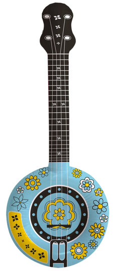 Folat BV Oppblåsbar Banjo