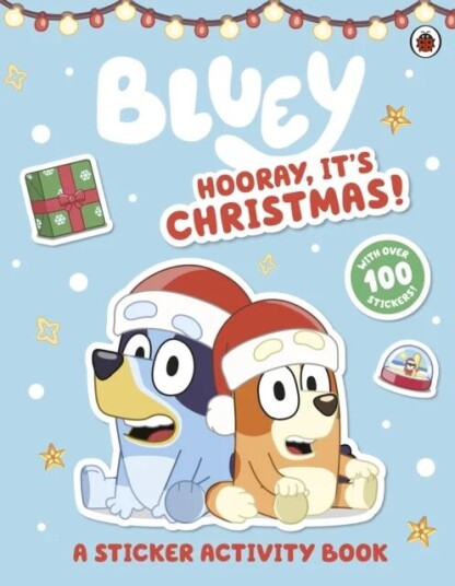 Bluey: Hooray It'S Christmas Sticker Activity Av Bluey