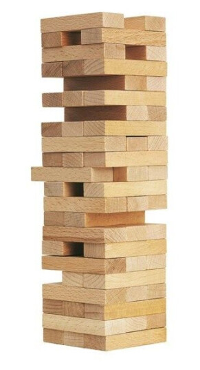 Eichhorn Wooden Stacking Tower 54dlg. Eichhorn Wooden Stacking Tower 54dlg.