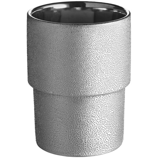 VEGA Potterskjuler Bora; 10.5x13.5 cm (ØxH); Sølvfarge; 2 Stykk / Forpakning