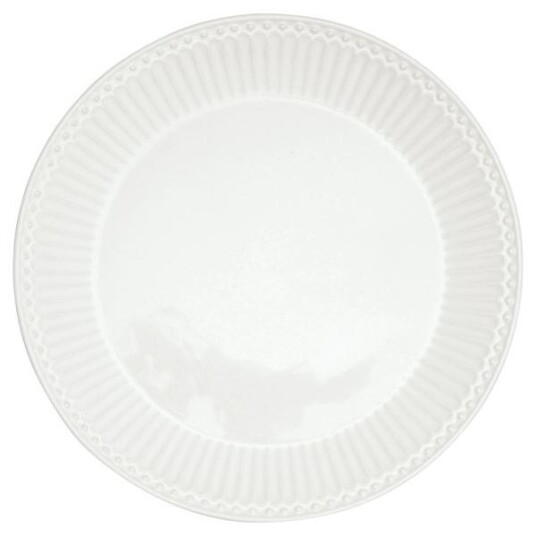 GreenGate  Alice frokosttallerken 23 cm white