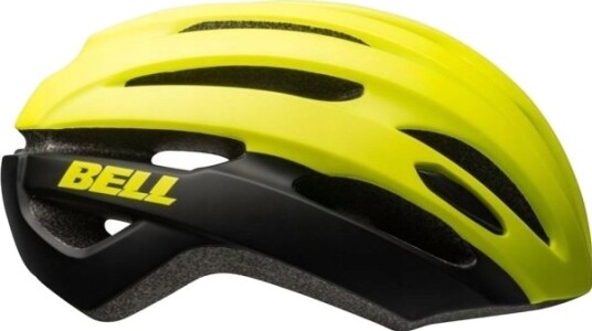 Bell Sykkelhjelm Gravel/Road Bell Avenue Matt Gloss Hi-Viz Svart Størrelse Uni M/L (53-60 Cm)
