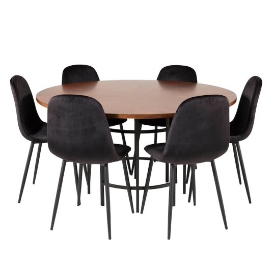 Furniture/Fashion Spisegruppe furniture/fashion Copenhagen med 6 Pobbie Stoler GR19246