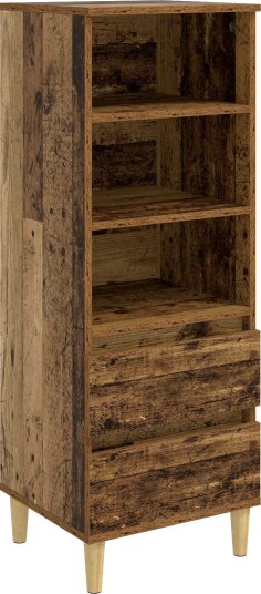 vidaXL Høyskap Gammelt tre 40 x 36 x 110 cm Konstruert tre vidaXL Høyskap Gammelt tre 40 x 36 x 110 cm Konstruert tre