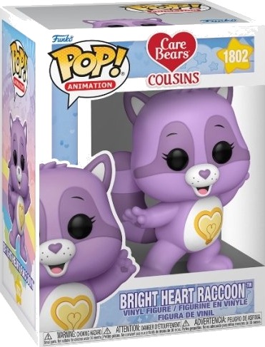 Funko POP Care Bears Cousins actionfigur Bright Heart Raccoon