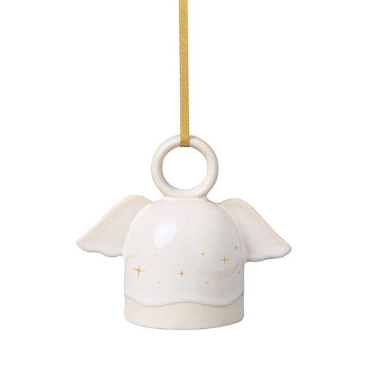 Villeroy & Boch Winter Glow juletreanheng engel Hvit-beige Villeroy & Boch Winter Glow juletreanheng engel Hvit-beige