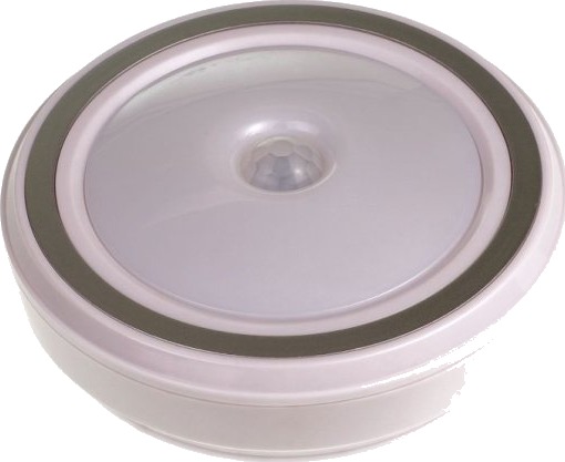 Rum Lux Batteridrevet Led Stikkontaktlampe Med Bevegelses  Og Skumringssensor Lbs 02