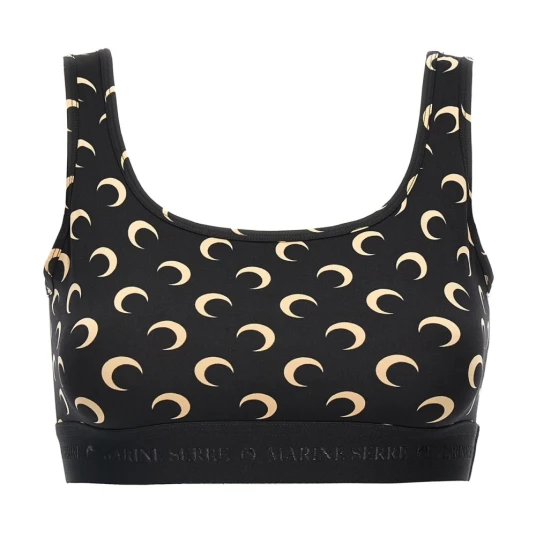 Marine Serre Dame Topper Svart L