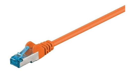 Pro LAN CAT 6A S/FTP Nettverkskabel 10 Meter Oransje
