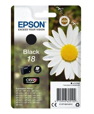 Epson 18 - Blekkpatron Svart