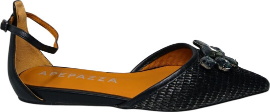 Apepazza Dame Sko Svart 41 EU,
