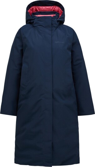 Peak Performance Women"s Treeline HIPE 2L Down Shell Parka Blue Shadow/frosted Blossom/ M