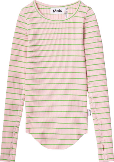 Molo Genser Rib Rochelle Rosa Vibes Molo 2 3 år (92 98) Genser Grønn
