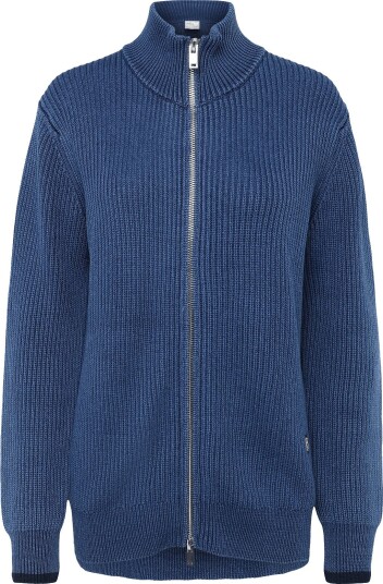 Mos Mosh Gallery Mmgian Indigo Zip Cardigan Blue XL Mos Mosh Gallery Mmgian Indigo Zip Cardigan Blue XL