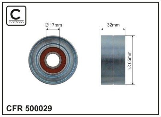 CAFFARO 500029 Strammehjul, kilerem