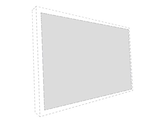 Multibrackets M Extra Cloth - projeksjonsskjerm - 108" (274 cm)