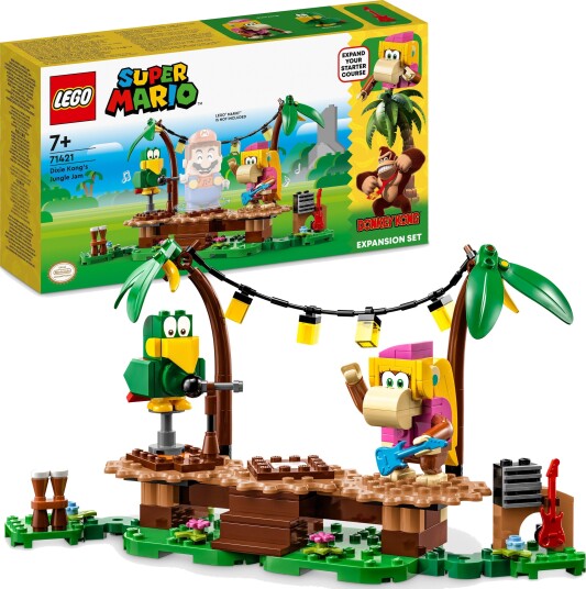 Lego Super Mario Dixie Kongs Jungle Jam – Ekstrabanesett 71421