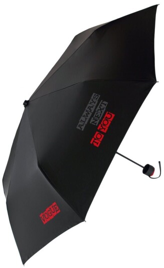 Vogue 330 V Windproof manuell unisex paraply Svart Vogue 330 V Windproof manuell unisex paraply Svart