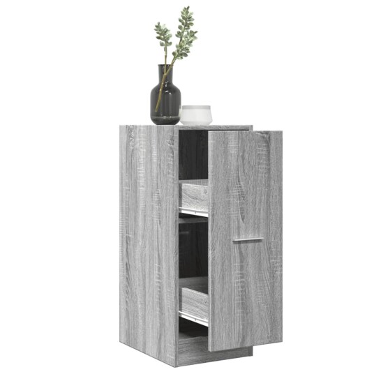 Apotekskap grå sonoma 30x41x77,5 cm konstruert tre 8721158399540 Apotekskap grå sonoma 30x41x77,5 cm konstruert tre 8721158399540