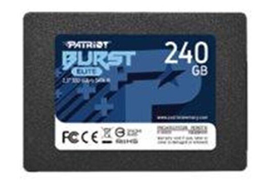 Patriot Burst Elite 240GB SSD SATA 6Gb/s 2.5" Solid State Drive Patriot Burst Elite 240GB SSD SATA 6Gb/s 2.5" Solid State Drive