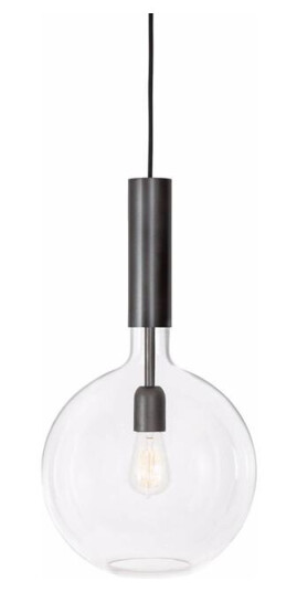 Konsthantverk Rosdala Stor Taklampe - Black Oxide Konsthantverk Rosdala Stor Taklampe - Black Oxide