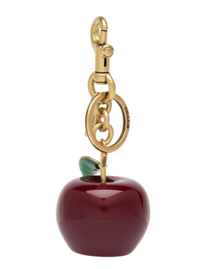 Coach Bag Charm Pink ONE SIZE