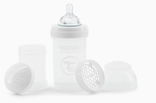 Twistshake Anti-Colic Baby Bottle White 180 ml Twistshake Anti-Colic Baby Bottle White 180 ml