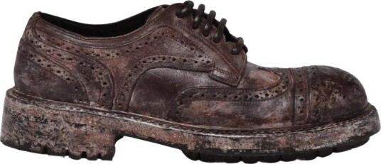 Dolce & Gabbana Herre Sko Brun 46 EU,