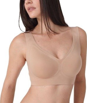 sassa BH Bonded Micro Bustier Sand XX Large Dame