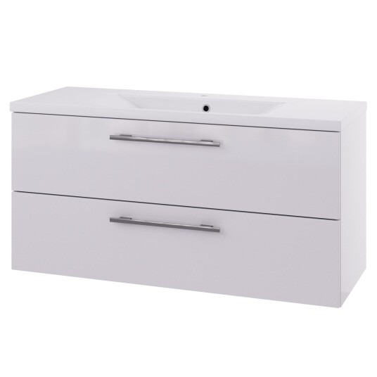Linn Bad Ingrid D45cm Servantskap Hvit Matt / 120cm LB-110112 Linn Bad Ingrid D45cm Servantskap Hvit Matt / 120cm LB-110112