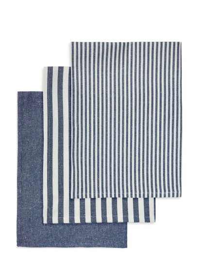 Engholm Textiles Tea Towels Recycle - Navy - 50X70CM