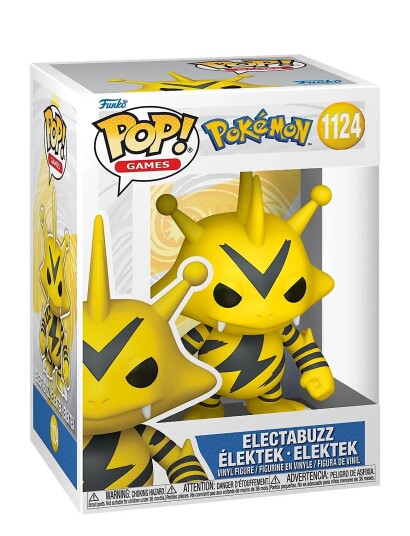 Funko Pop Pokémon Electabuzz Figur - Gul Collector's Edition