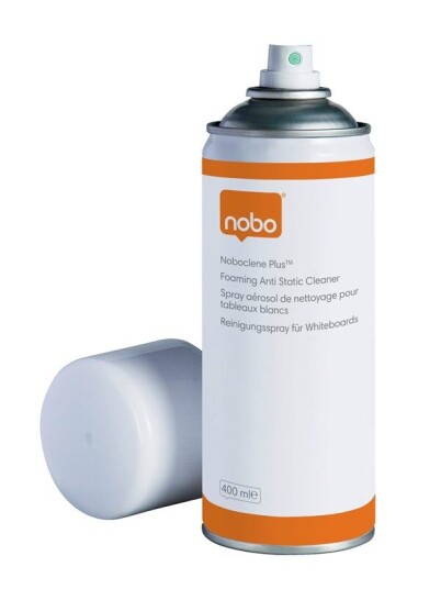 Nobo clene Plus skummende whiteboard spray 400ml