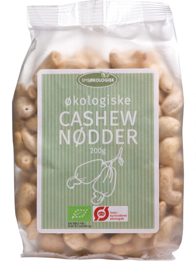 Spis Økologisk Cashewnøtter Ø Spis Økologisk 200g