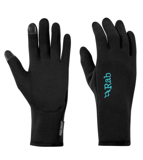 Rab Power Stretch Contact Glove Womens Black L