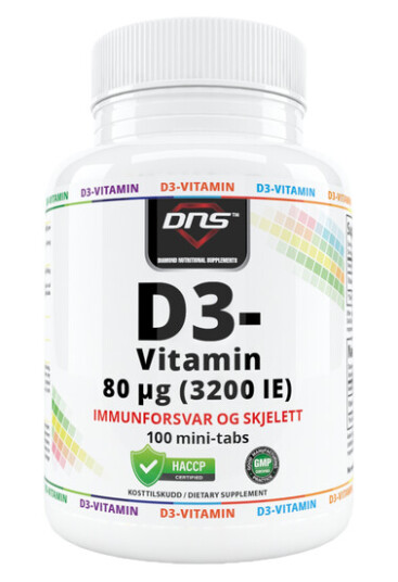 DNS D3-Vitamin 80µg - 100 Tabs
