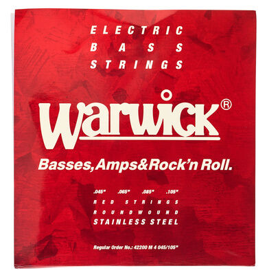 Warwick 42200M Rød Label