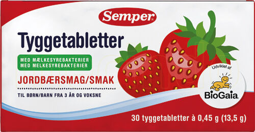 Semper Biogaia Tyggetabletter Melkesyrebakterier 30 Stk Semper Biogaia Tyggetabletter Melkesyrebakterier 30 Stk