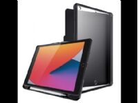 ITSKINS HYBRID SOLID FOLIO cover til iPad 10,2 2021 (9. gen.)®. Sort