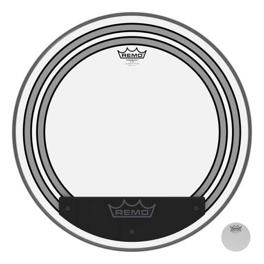 Remo Pw 1320 00 Powersonic Clear 20 Basstrommeskinn