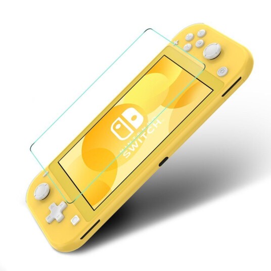INCOVER Nintendo Switch Lite Skjermbeskytter i Herdet Glass - Gjennomsiktig