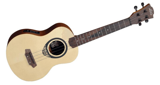 Lag Guitars Tku150te Tenor Modell Med Buet Bunn Lag Guitars Tku150te Tenor Modell Med Buet Bunn