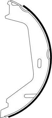 PAGID H9705N Bremseskosett, håndbrems PAGID H9705N Bremseskosett, håndbrems