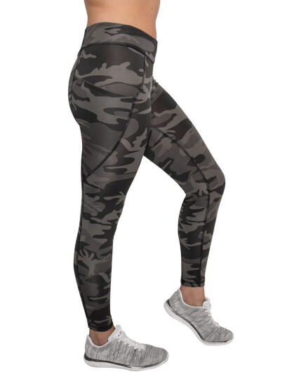 Rothco Camo Leggings med lommer Svart Rothco Camo Leggings med lommer Svart